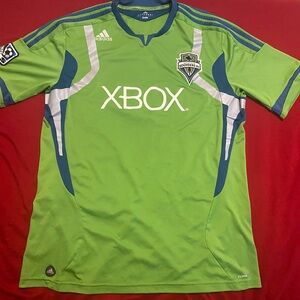 MLS Adidas Seattle Sounders XBOX soccer jersey